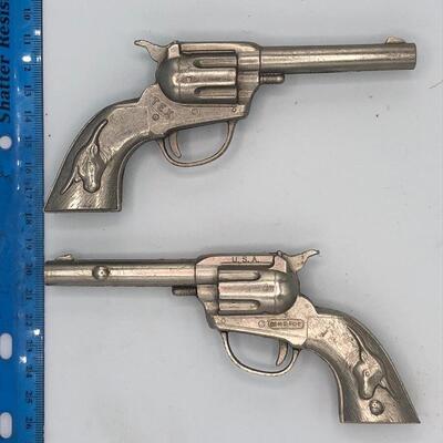 Vintage Hubley Tex Cap Guns