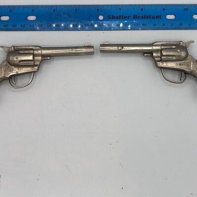 Vintage Hubley Tex Cap Guns