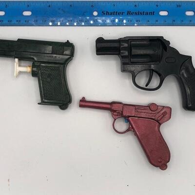 Vintage “Made In Hong Kong†Plastic Toy Guns