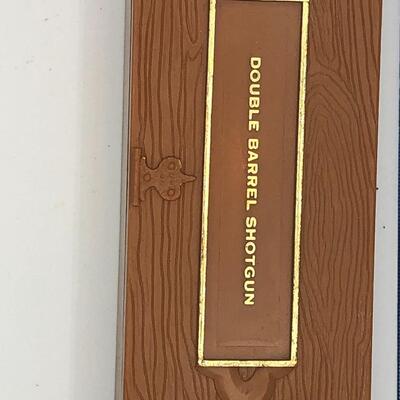 Vintage Marx Double Barrel Shot Gun Rifle Box