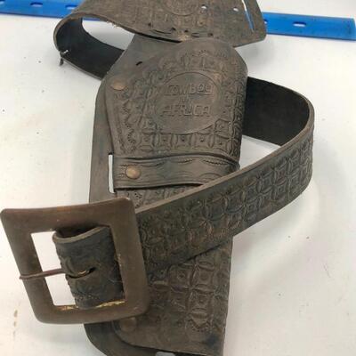 Vintage Fanner 1958 Cowboy in Africa Belt and Holster