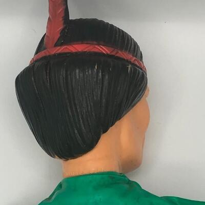 Vintage 1966 Tonto Vinyl Hand Puppet