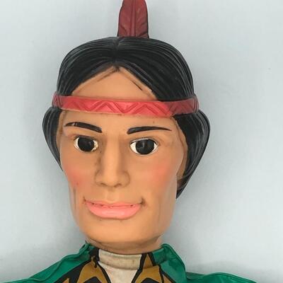 Vintage 1966 Tonto Vinyl Hand Puppet