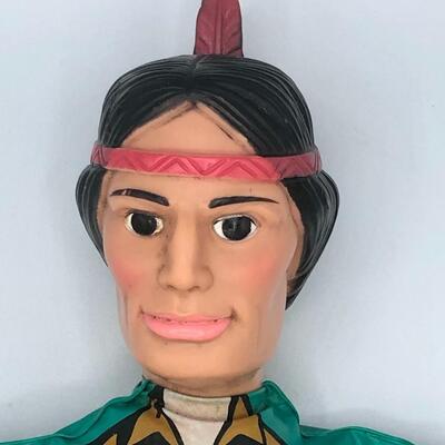 Vintage 1966 Tonto Vinyl Hand Puppet