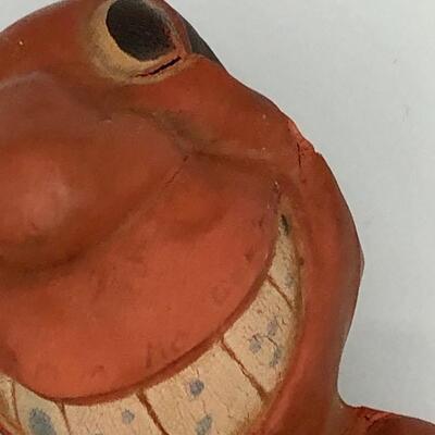 Vintage Rempel Rubber Toys Cleveland Indians Chief Wahoo Squeak Toy