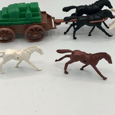 Vintage Wild West Toy Set