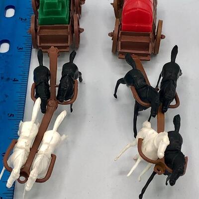 Vintage Wild West Toy Set