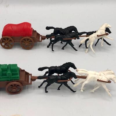 Vintage Wild West Toy Set