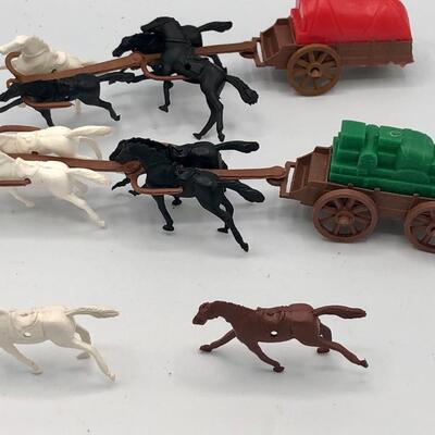 Vintage Wild West Toy Set