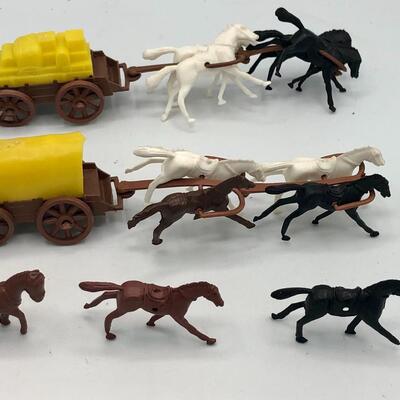 Vintage Wild West Toy Set