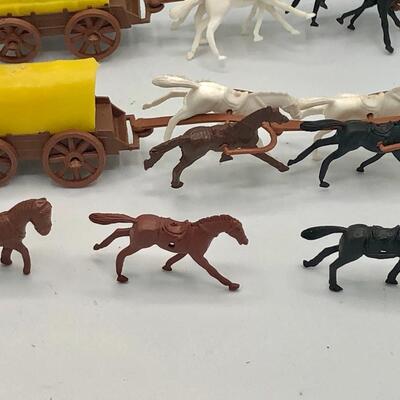Vintage Wild West Toy Set