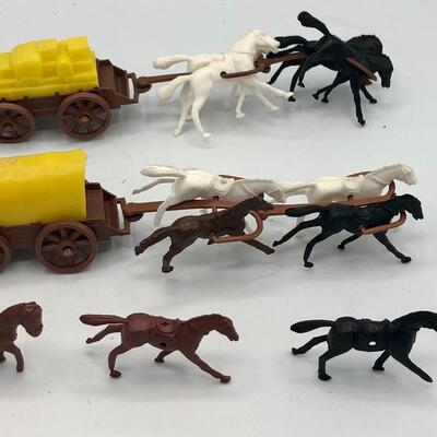 Vintage Wild West Toy Set