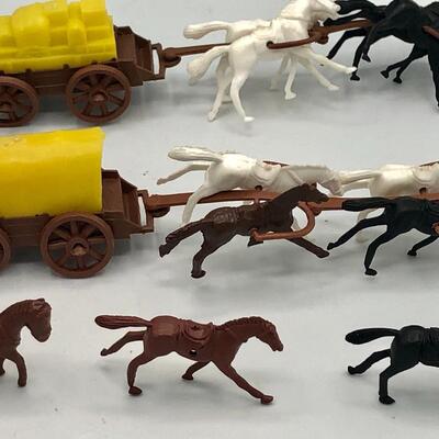 Vintage Wild West Toy Set