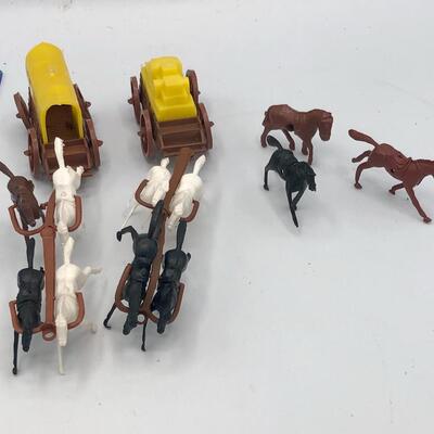 Vintage Wild West Toy Set