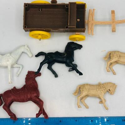 Vintage Wild West Toy Set
