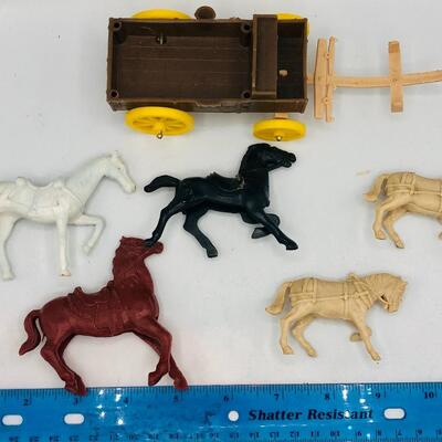 Vintage Wild West Toy Set