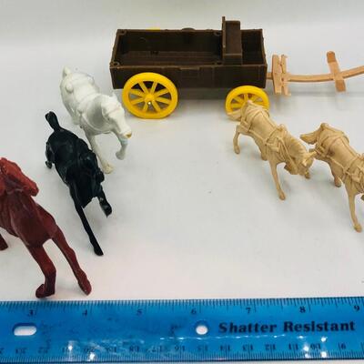 Vintage Wild West Toy Set
