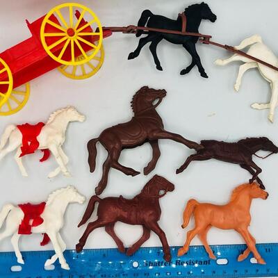 Vintage Wild West Toy Set