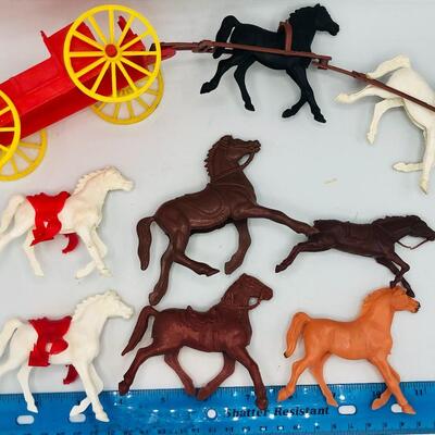 Vintage Wild West Toy Set