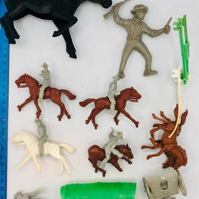 Vintage Collection of Horseback Cowboy