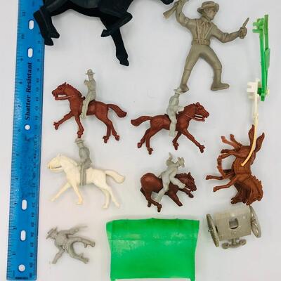 Vintage Collection of Horseback Cowboy