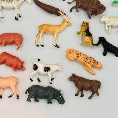 Vintage Unbranded Animal Toys Lot