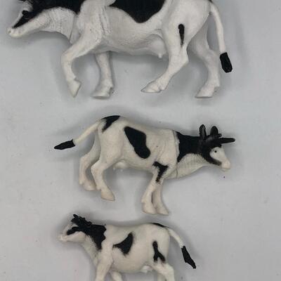 Vintage Cow Toy Lot