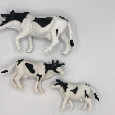 Vintage Cow Toy Lot