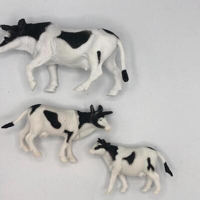 Vintage Cow Toy Lot