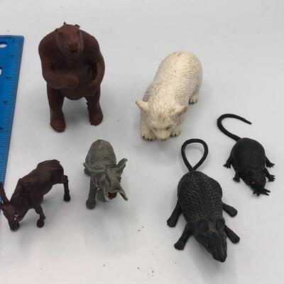 Vintage Large Animal Toys Lot