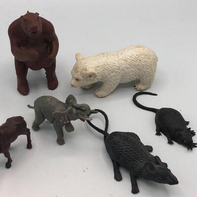 Vintage Large Animal Toys Lot