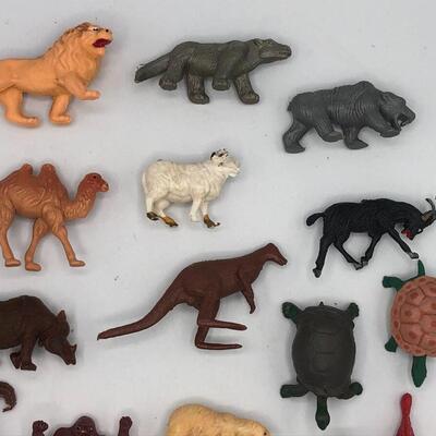 Vintage Animal Toys Lot