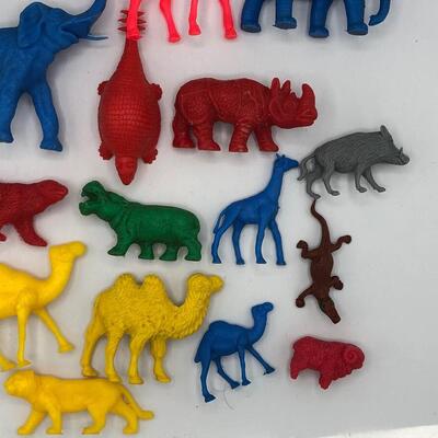 Vintage Animal Toys Lot
