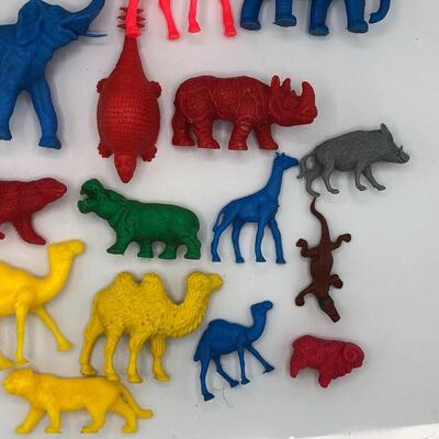 Vintage Animal Toys Lot