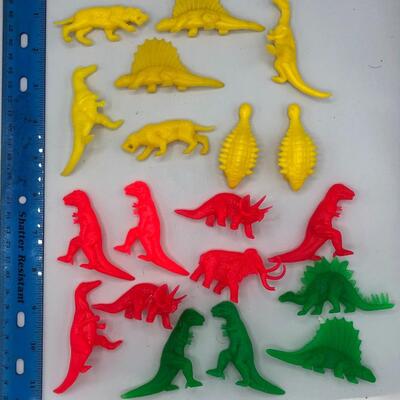 Vintage Dinosaur Toys Lot
