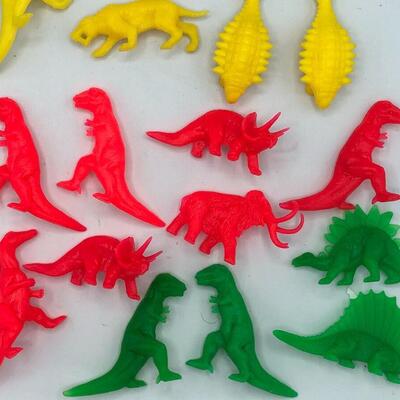 Vintage Dinosaur Toys Lot