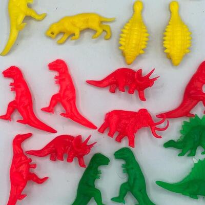 Vintage Dinosaur Toys Lot