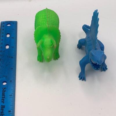 Vintage Large Dinosaur Toys Lot