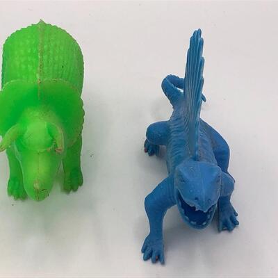 Vintage Large Dinosaur Toys Lot