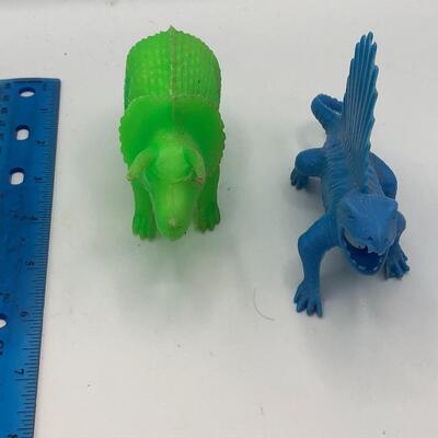 Vintage Large Dinosaur Toys Lot