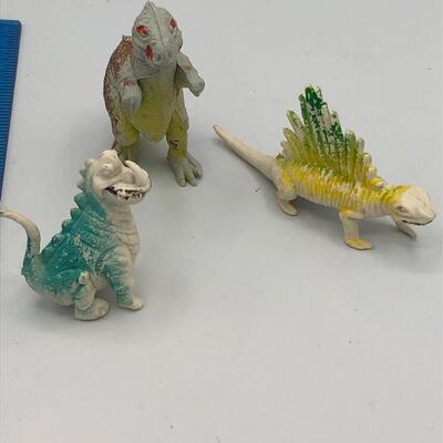 Vintage Dinosaur Toys Lot