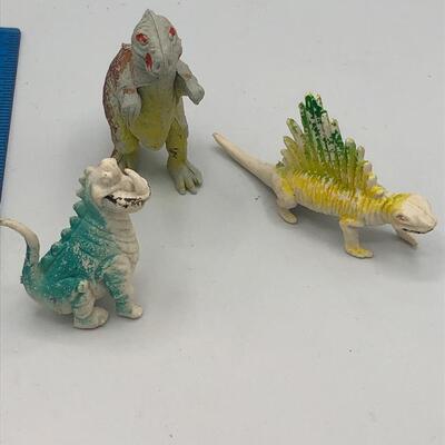 Vintage Dinosaur Toys Lot