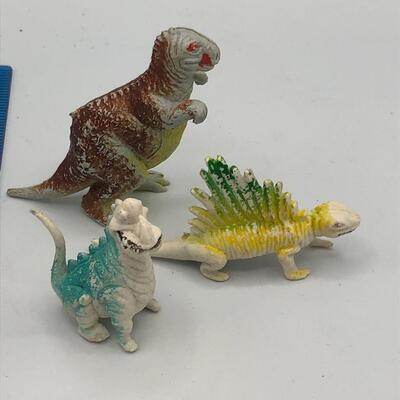 Vintage Dinosaur Toys Lot