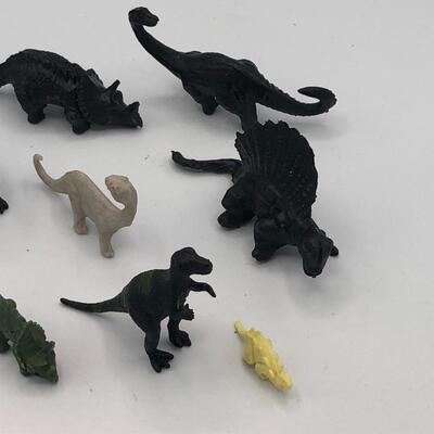 Vintage Dinosaur Plastic Mini Figures