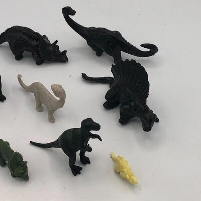 Vintage Dinosaur Plastic Mini Figures