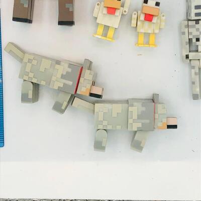 Minecraft Action Figure Lot