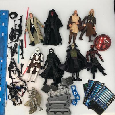 Hasbro Galactic Battle Action Figure And Accessory Lot