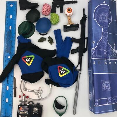 Marvel Captain Action Accessories Lot