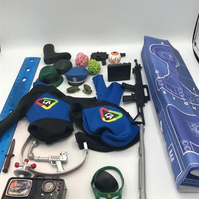 Marvel Captain Action Accessories Lot