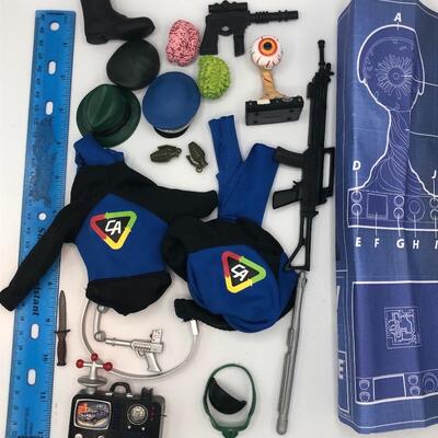 Marvel Captain Action Accessories Lot